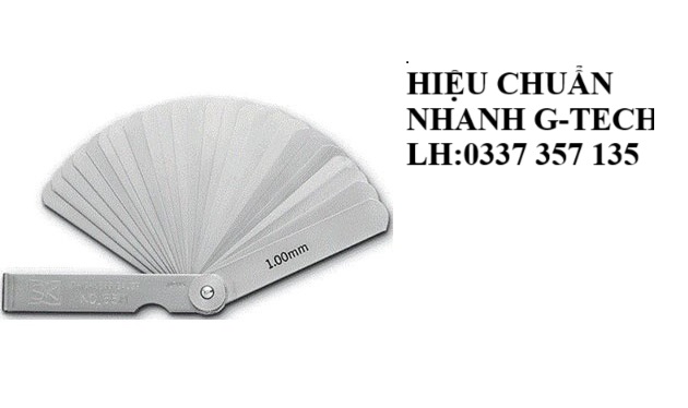 Hiệu chuẩn Thước căn lá/ Feeler gage. Dịch vụ hỗ trợ chuyên nghiệp, nhanh chóng tại Hưng Yên